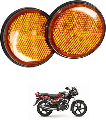 E-Shoppe Front, Rear, Side LED Indicator Light for TVS Star City(Yellow)