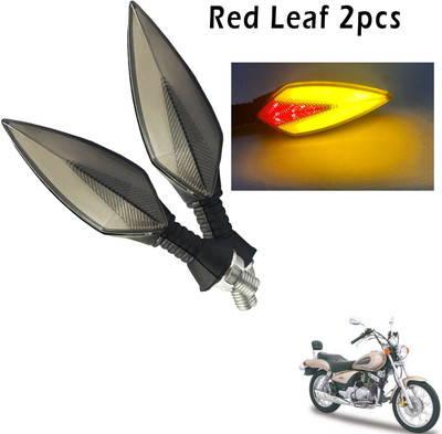 Generox Front, Rear, Side LED Indicator Light for Yamaha Entice 125(Red, Yellow)