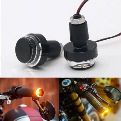 PBTA Side LED Indicator Light for Universal For Bike Universal For Bike(Yellow, White)