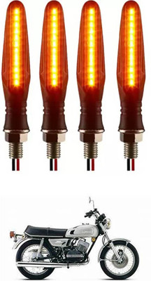 E-Shoppe Front, Rear, Side LED Indicator Light for Yamaha RD 350(Yellow)