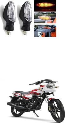 PRTEK Front, Rear LED Indicator Light for Universal For Bike Phoenix 125(Multicolor)