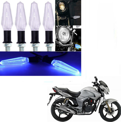 RawatZ Side LED Indicator Light for Hero Hunk(Blue)