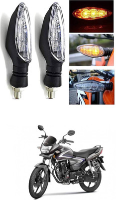 LOVMOTO Front, Rear LED Indicator Light for Honda CB Shine(Multicolor)
