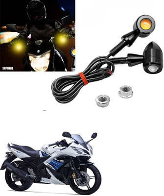 SRPHERE Front, Rear LED Indicator Light for Yamaha YZF R15 S(Yellow)