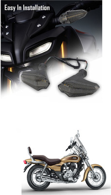 LOVMOTO Side LED Indicator Light for Bajaj Avenger 220 DTS-i(Amber)