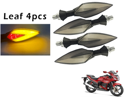 Generox Front, Rear LED Indicator Light for Hero Karizma ZMR(Red, Yellow)