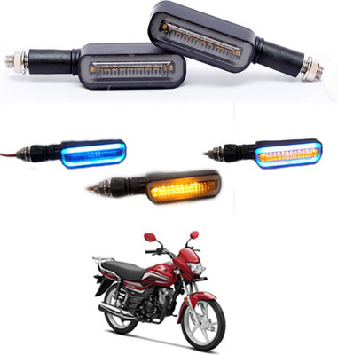 AYW Front LED Indicator Light for Universal For Bike Universal For Bike(Blue, Yellow)