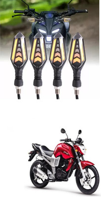 PRTEK Rear LED Indicator Light for Yamaha FZ16(Blue)