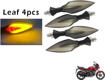 Generox Front, Rear LED Indicator Light for Honda Hunk LATEST(Red, Yellow)