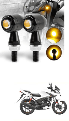 LOVMOTO Front, Rear LED Indicator Light for Hero Hunk(Yellow)
