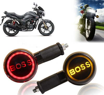 AUTO PEARL Side LED Indicator Light for Hero Hunk(Yellow, Red)