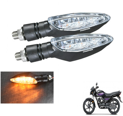 Generox Front, Rear LED Indicator Light for Honda Dream(Amber)