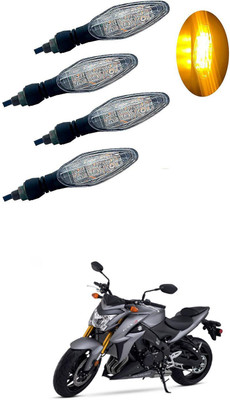 PRTEK Front, Rear LED Indicator Light for Suzuki GS(Multicolor)
