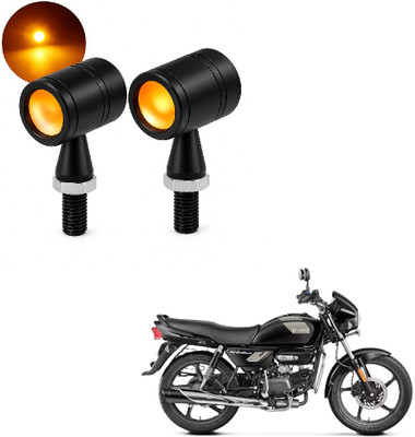 JMA TRADING Front, Rear LED Indicator Light for Hero Universal For Bike(Amber)