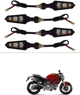 GONAMA Side LED Indicator Light for TVS Max 4R(Amber)