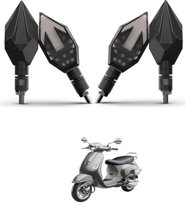 PRTEK Front, Rear LED Indicator Light for Piaggio(Multicolor)