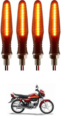 E-Shoppe Front, Rear, Side LED Indicator Light for Honda CD Dawn(Yellow)
