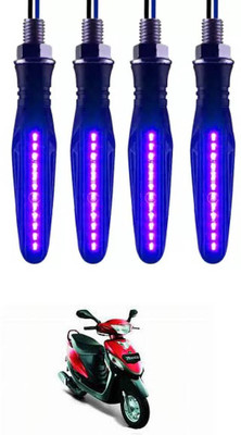 E-Shoppe Front, Rear, Side LED Indicator Light for Mahindra Rodeo(Blue)
