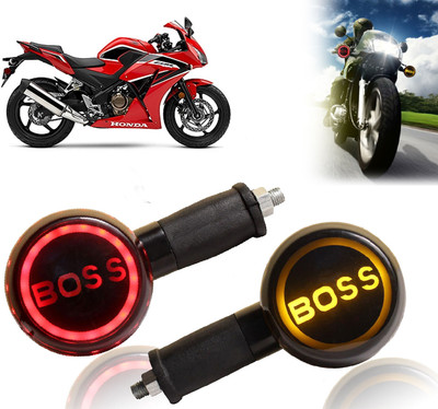AUTO PEARL Side LED Indicator Light for Honda CBR(Yellow, Red)