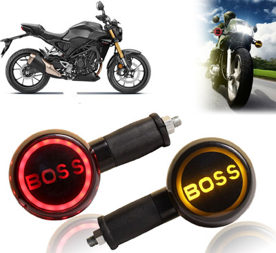 AUTO PEARL Side LED Indicator Light for Honda CB(Yellow, Red)