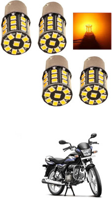 LOVMOTO Front, Rear LED Indicator Light for Hero Splendor Pro(Multicolor)
