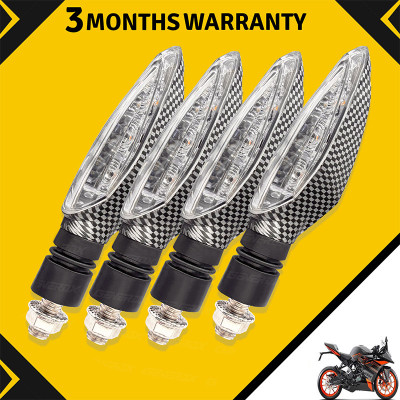Generox Front, Rear LED Indicator Light for KTM RC 200(Amber)