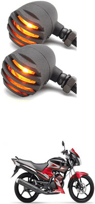 LOVMOTO Front, Rear LED Indicator Light for TVS Sport(Yellow)