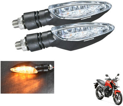 Generox Front, Rear LED Indicator Light for Honda CB Hornet 160(Amber)