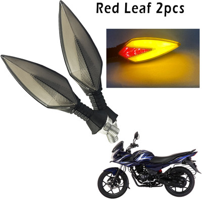 Generox Front, Rear, Side LED Indicator Light for Bajaj Discover 150(Red, Yellow)