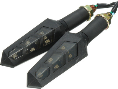 REPLEY Front, Rear LED Indicator Light for TVS Phoenix 125(Blue)