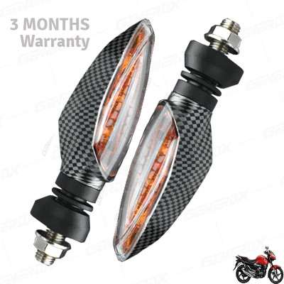 Generox Front, Rear LED Indicator Light for Suzuki GS(Amber)