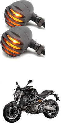LOVMOTO Front, Rear LED Indicator Light for TVS Max 4R(Yellow)