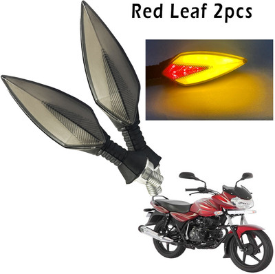 Generox Front, Rear, Side LED Indicator Light for Bajaj Discover 100(Red, Yellow)