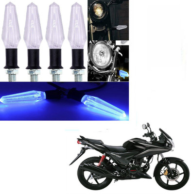 RawatZ Side LED Indicator Light for Honda CBF Stunner(Blue)