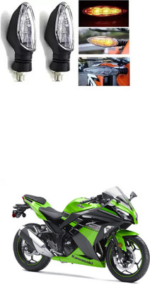 PRTEK Front, Rear LED Indicator Light for Universal For Bike(Multicolor)