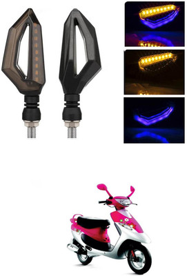PRTEK Universal High Bright Front Rear Led Side Indicator Turn Signal V718 Indicator Light Motorbike LED for Mahindra (12 V, 12 W)(Rodeo RZ, Pack of 4)