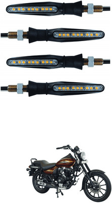 lovmoto Side LED Indicator Light for Bajaj Avenger 220 DTS-i(Amber)