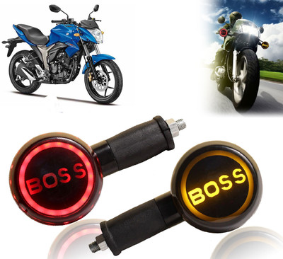 AUTO PEARL Side LED Indicator Light for Suzuki Gixxer(Yellow, Red)