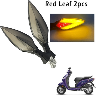 Generox Front, Rear, Side LED Indicator Light for Honda Activa i(Red, Yellow)