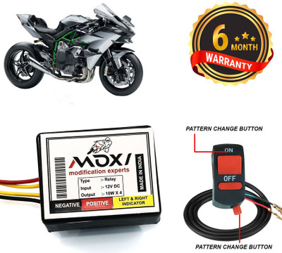 AUTO PEARL Front, Rear Flasher Indicator Light for Kawasaki Ninja
