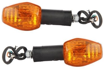 PBTA Front, Rear, Side Halogen Indicator Light for Hero Glamour FI(Orange)