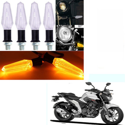 RawatZ Front, Rear LED Indicator Light for Yamaha FZ(Yellow)