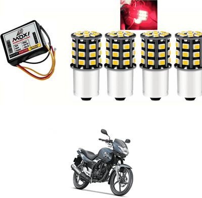 PRTEK Front, Side LED Indicator Light for Suzuki GS 150R(Red)