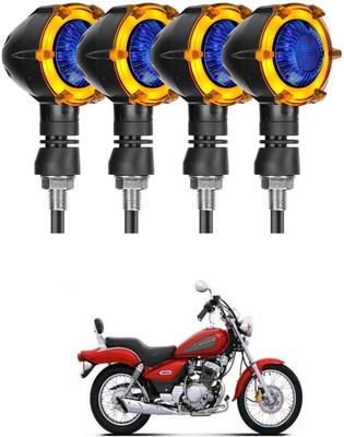 PRTEK Front, Rear LED Indicator Light for Piaggio(Multicolor)