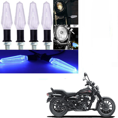RawatZ Side LED Indicator Light for Bajaj Avenger 220(Blue)