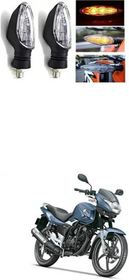 PRTEK Front, Rear LED Indicator Light for Universal For Bike GS 150R(Multicolor)