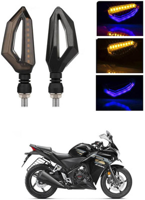 PRTEK Universal High Bright Front Rear Led Side Indicator Turn Signal V616 Indicator Light Motorbike LED for Honda (12 V, 12 W)(CBR 250R, Pack of 4)