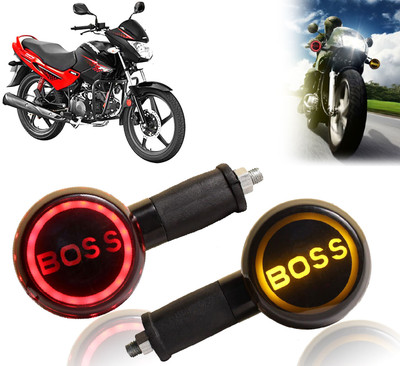 AUTO PEARL Side LED Indicator Light for Hero Glamour(Yellow, Red)