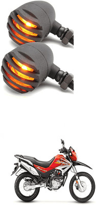 LOVMOTO Front, Rear LED Indicator Light for Hero Ignitor(Yellow)