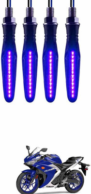 E-Shoppe Front, Rear, Side LED Indicator Light for Yamaha YZF R3(Blue)